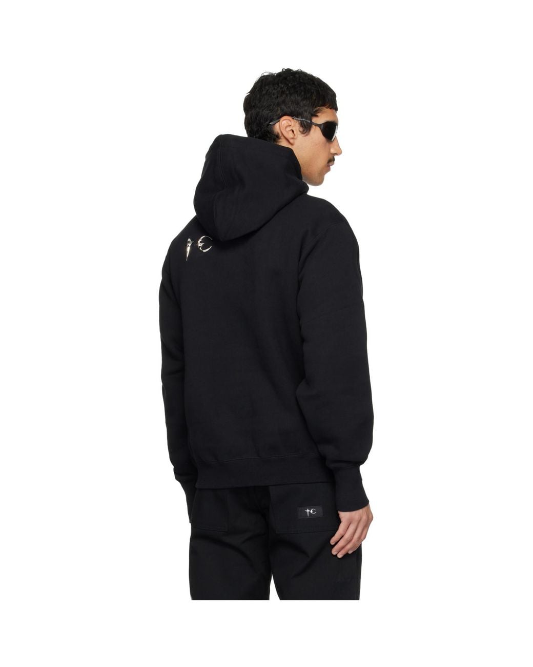 THUG CLUB Black Armor Hoodie for men