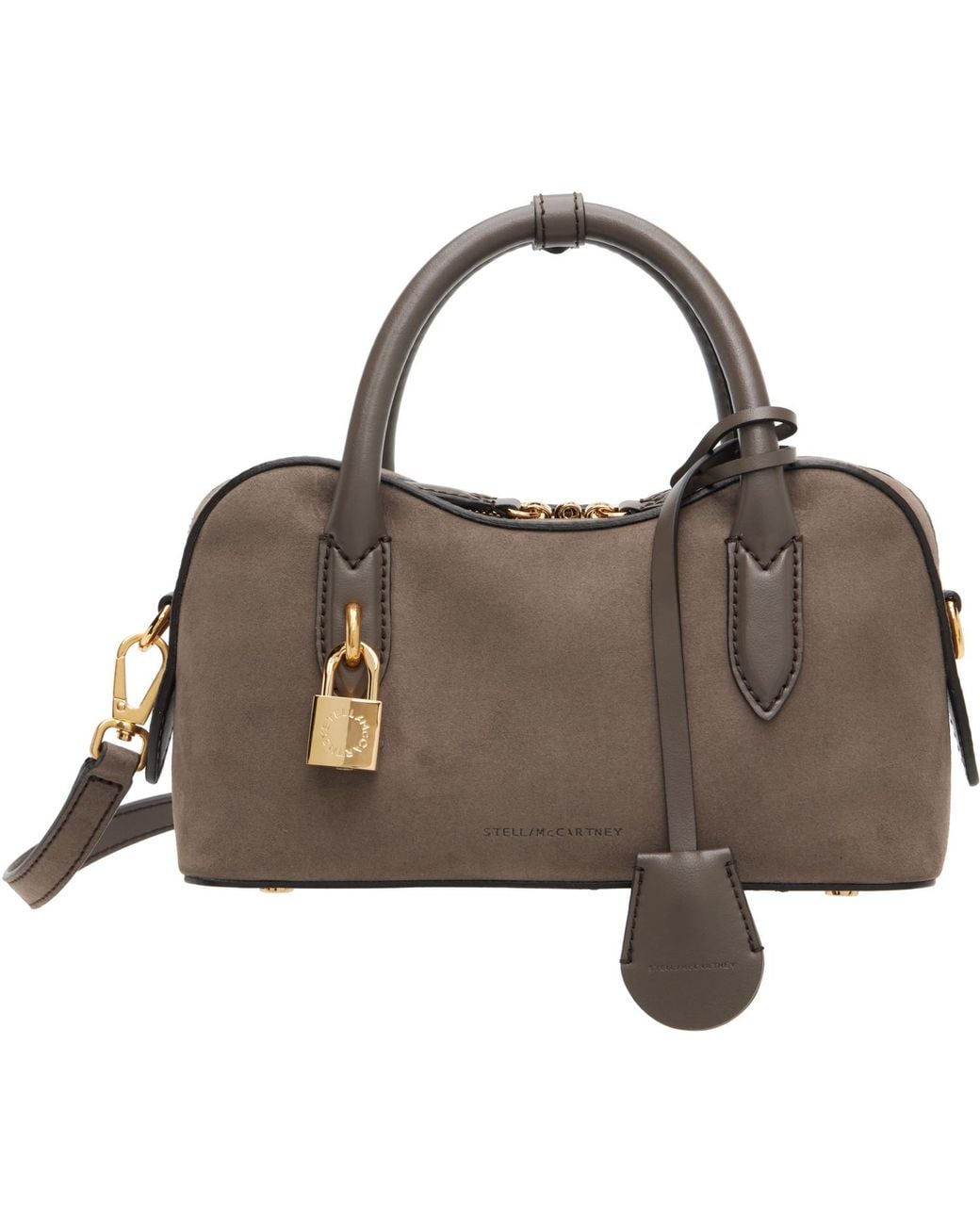 Stella McCartney Brown Taupe Small Ryder Shoulder Bag