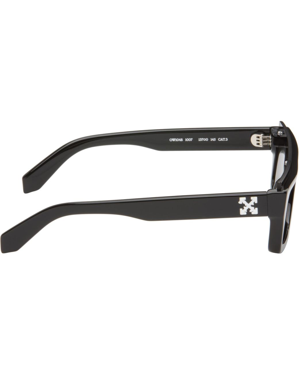Off-White c/o Virgil Abloh Gray Elizabeth S Sunglasses for men