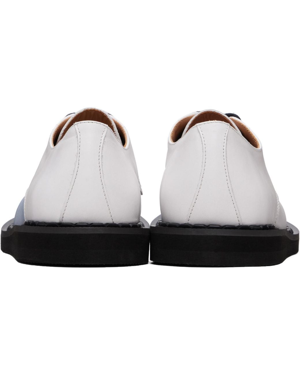 Undercover White George Cox Edition 4 Eyelet Derbys for men