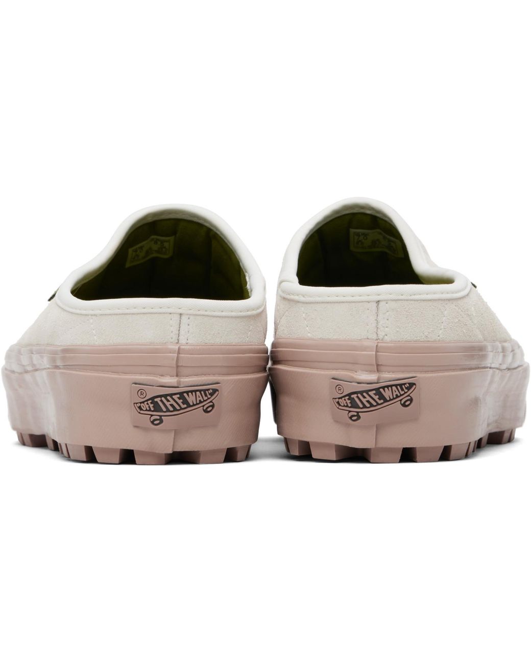 Vans Black Off- Lx Mule Style 17 Slip-On Loafers for men