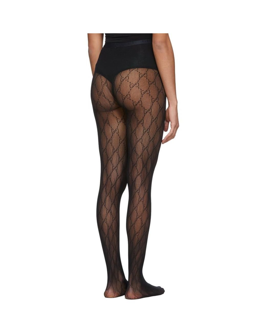 Black GG Supreme Tights curated on LTK