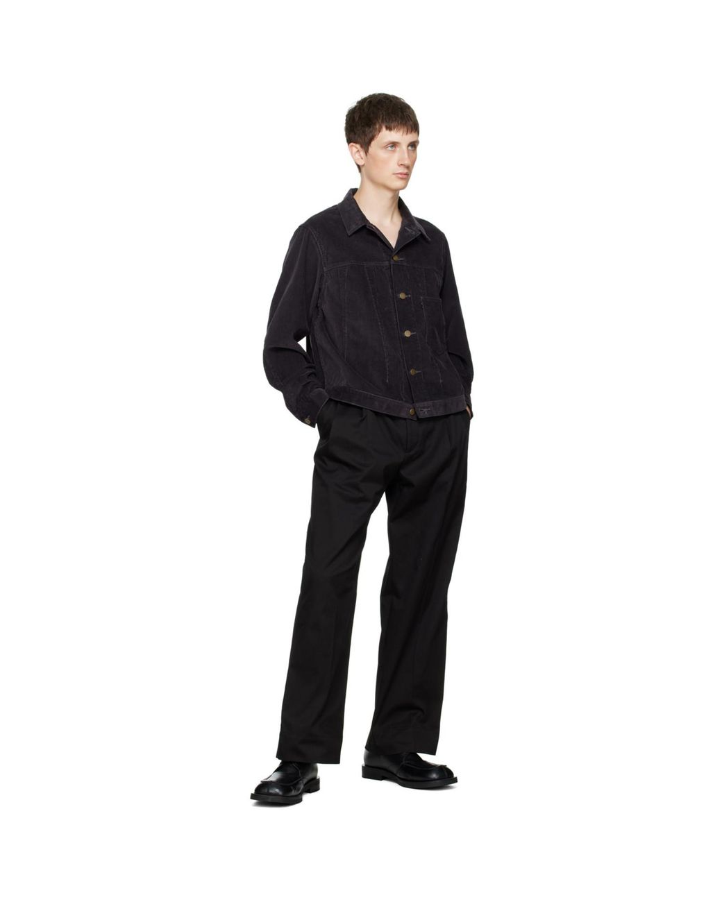 ANDERSSON BELL Black Dayne Derbys for men