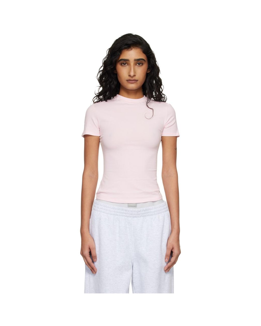 Skims Multicolor Cotton Jersey T-Shirt