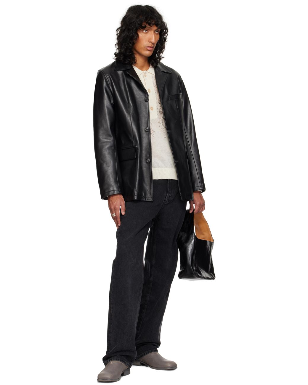 アクセサリー our legacy abstract lace ring Our Legacy Abstract Lace Ring in Metallic for Men | Lyst