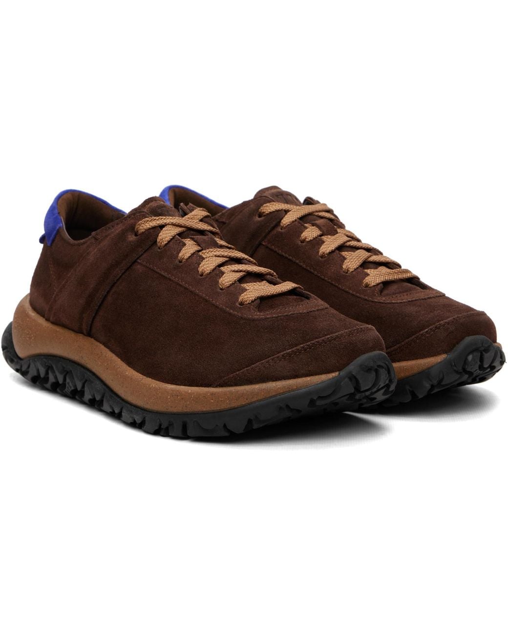 Birkenstock Brown 1774 Stroedt Suede Sneakers for men
