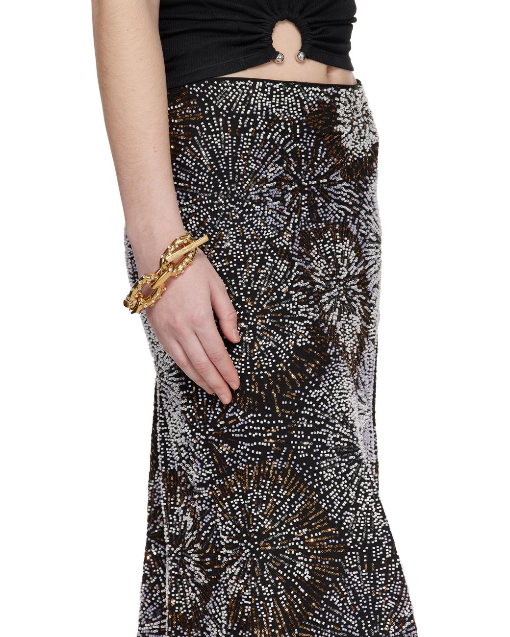 Rabanne Metallic Toggle Bracelet