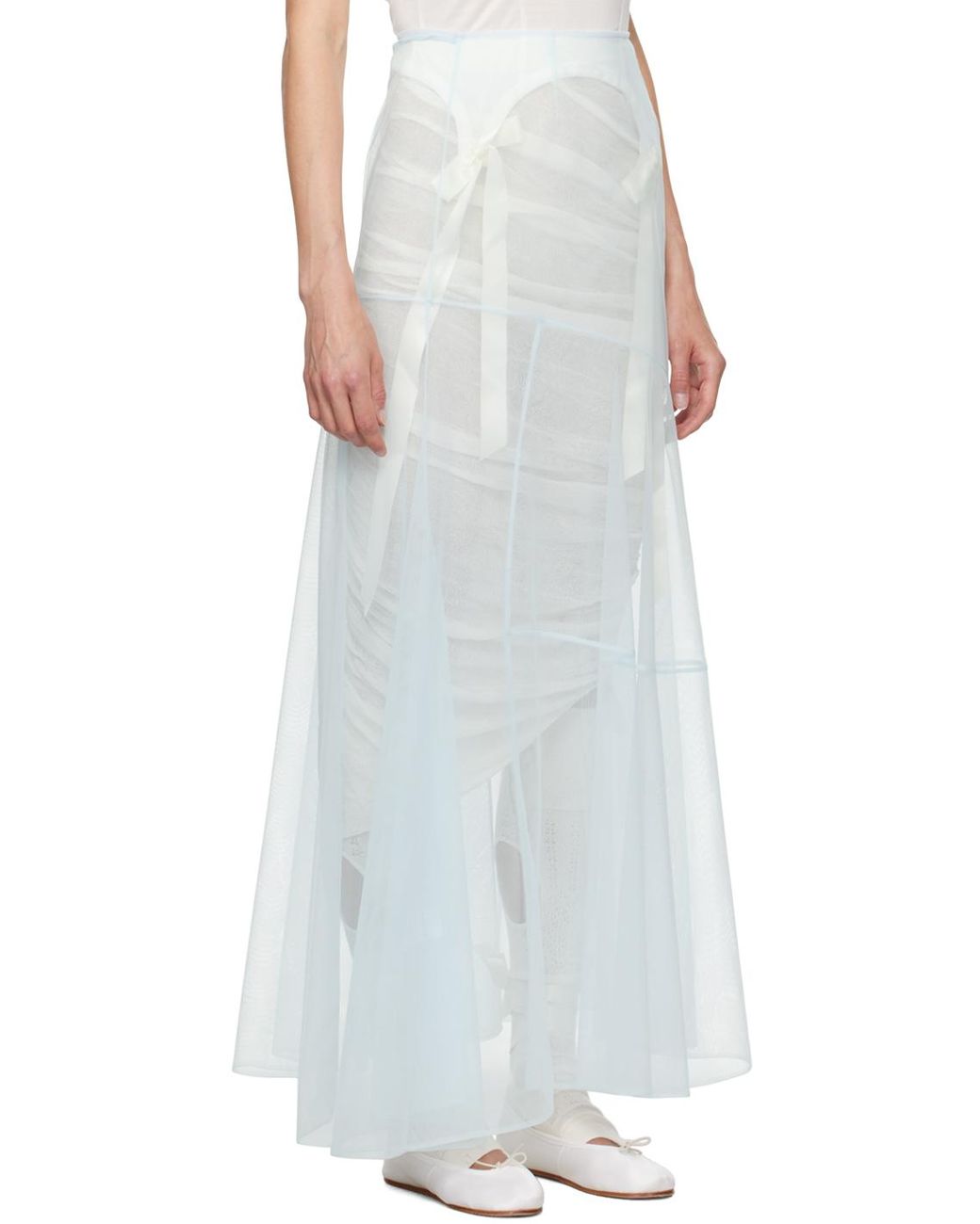 【送料&関税込】Simone Rocha Ribbed Multi Snap Bias Cut Dres Simone Rocha Ribbed Multi Snap Bias Cut Dress | italist