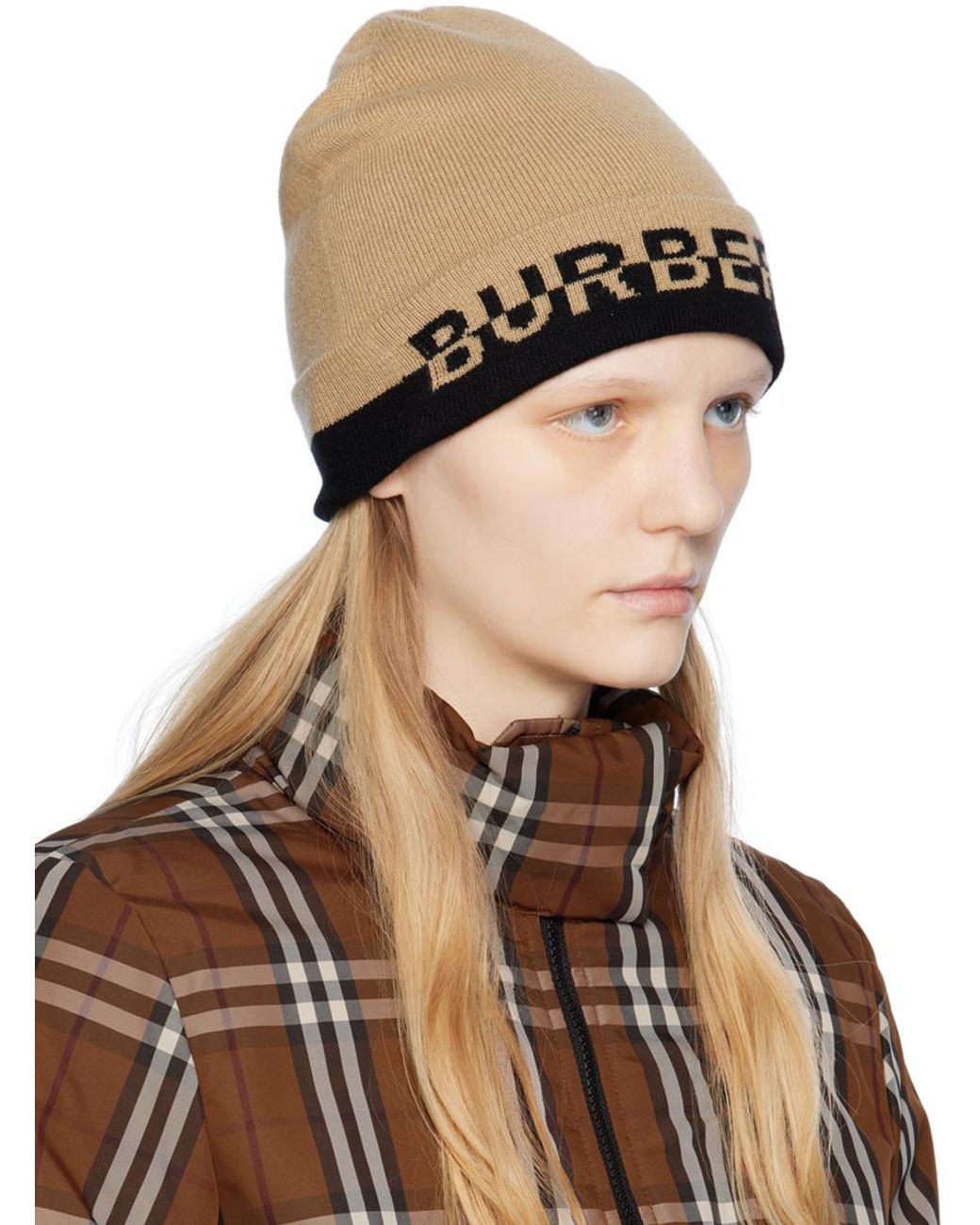 Burberry scarf and hat set cheap