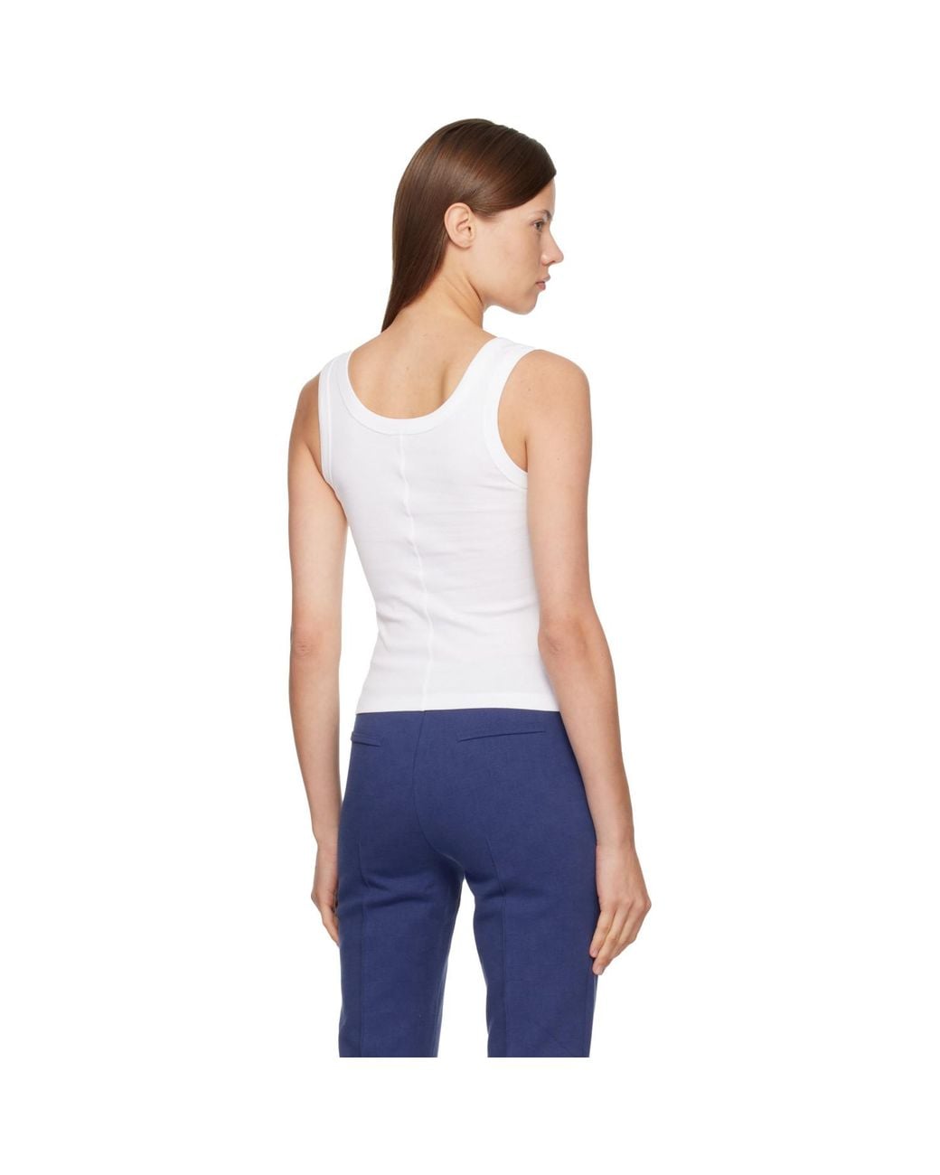 Flore Flore Blue Hillie Tank Top