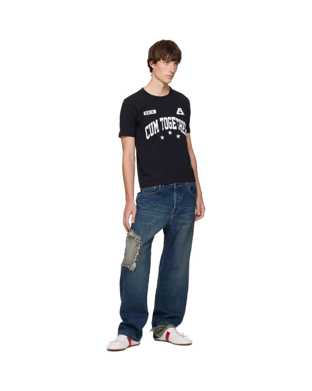 Carne Bollente Black Cum As You Are T-Shirt for men