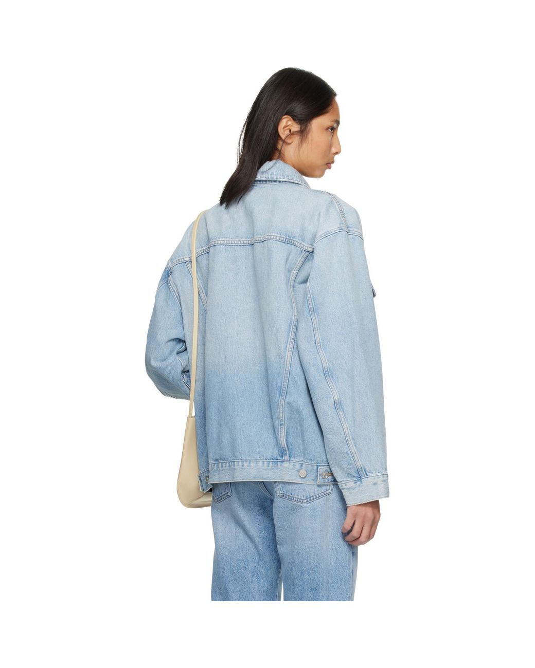 Agolde Blue Evin Denim Jacket