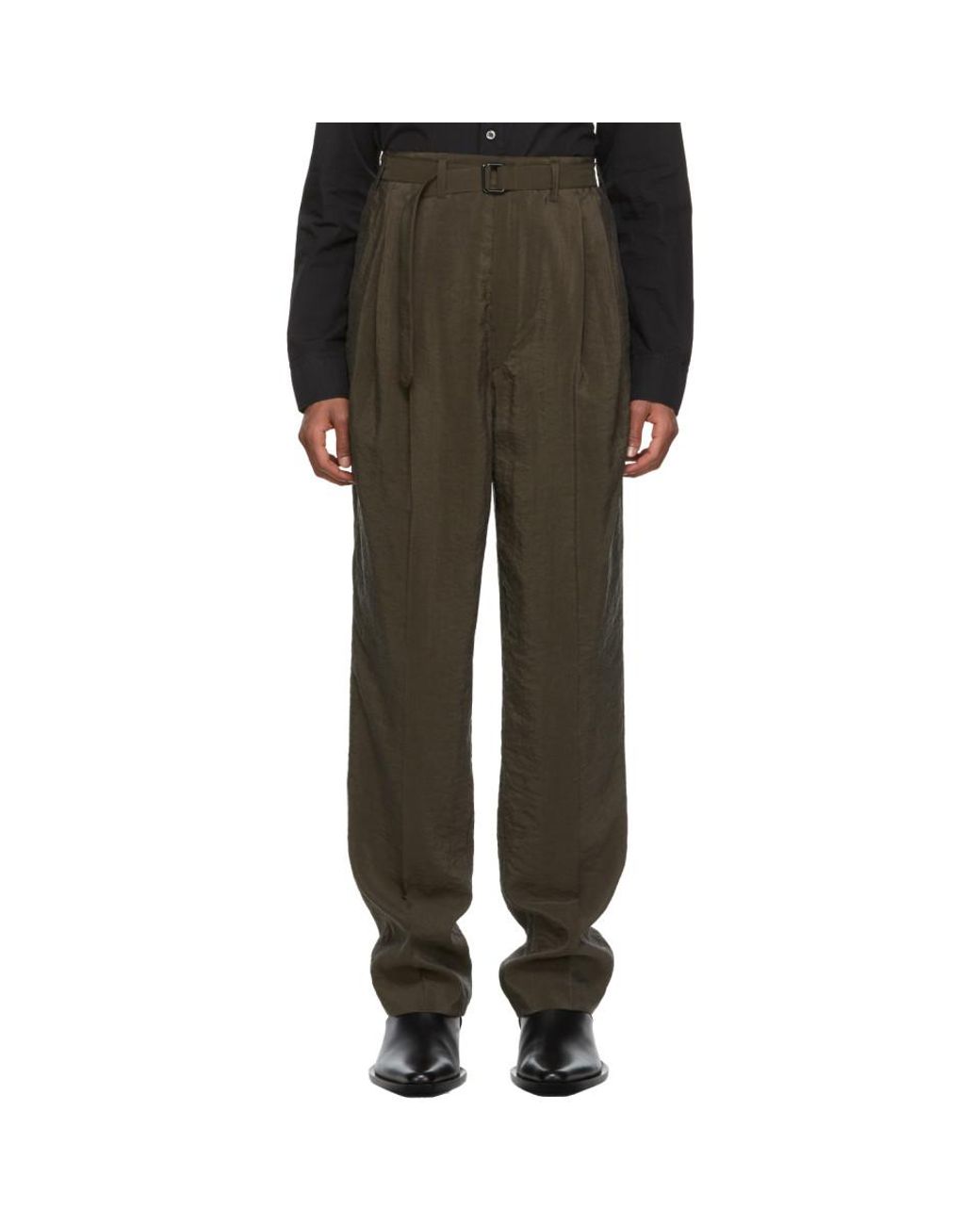 lemaire silk pants
