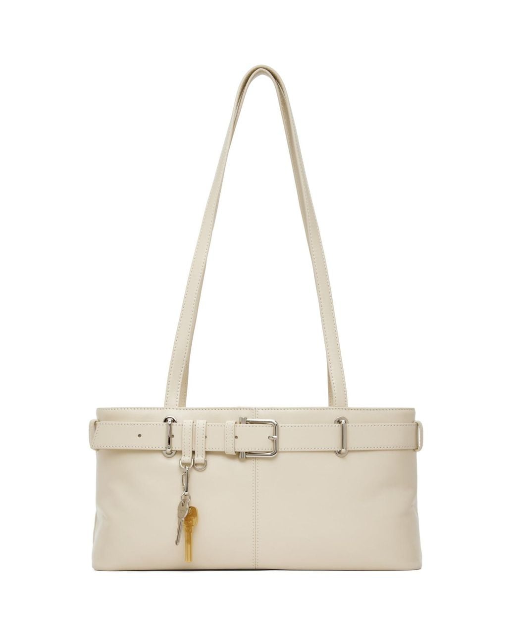 OSOI Natural Off- Shoulder Brocle Bag