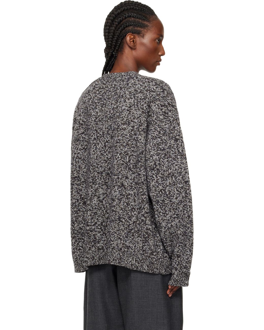 Studio Nicholson Hemyl Knit Sweater in Grey | Lyst UK Studio Nicholson Hemyl Knit Sweater in Grey | Lyst UK