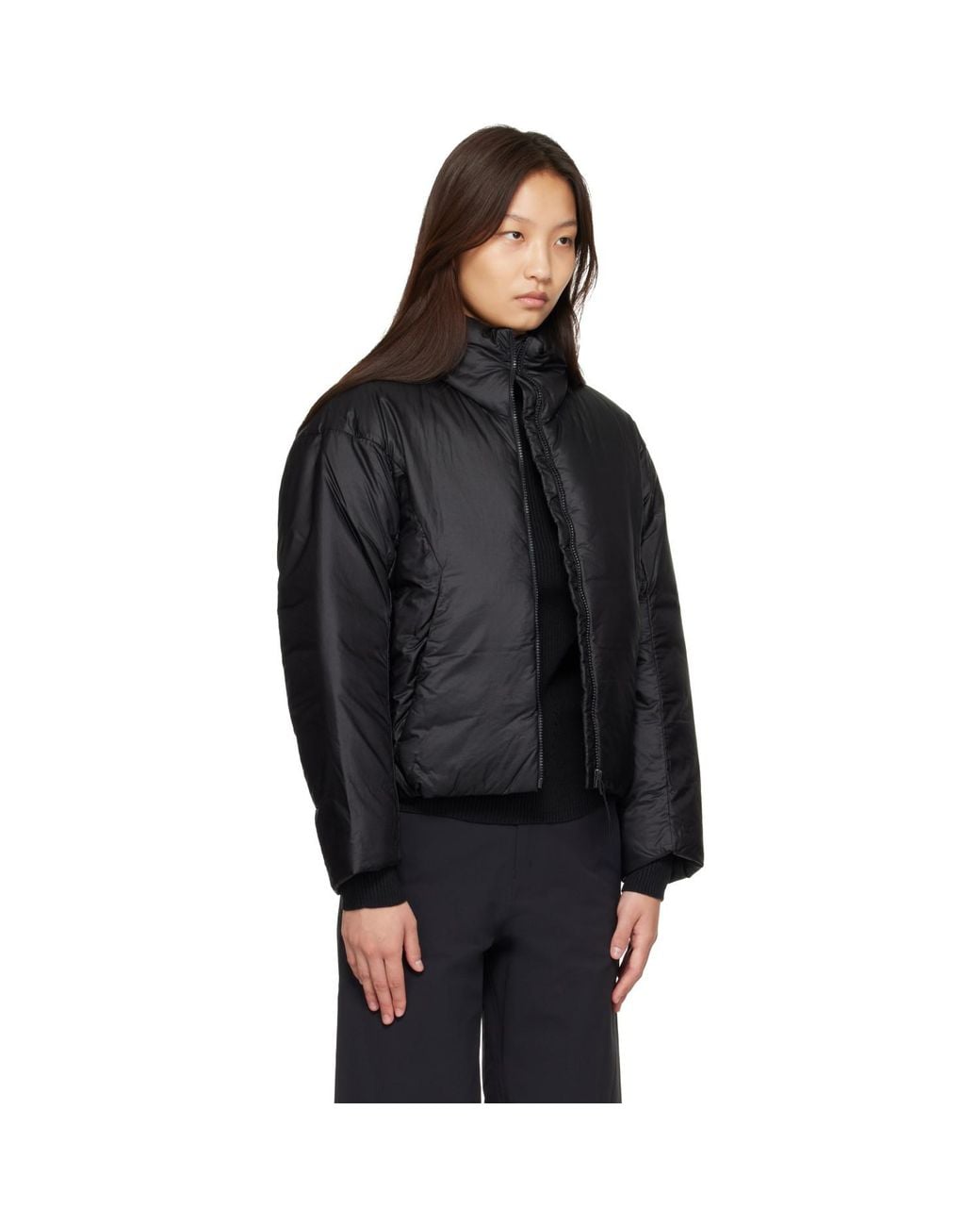 Veilance Black Conduit Down Jacket