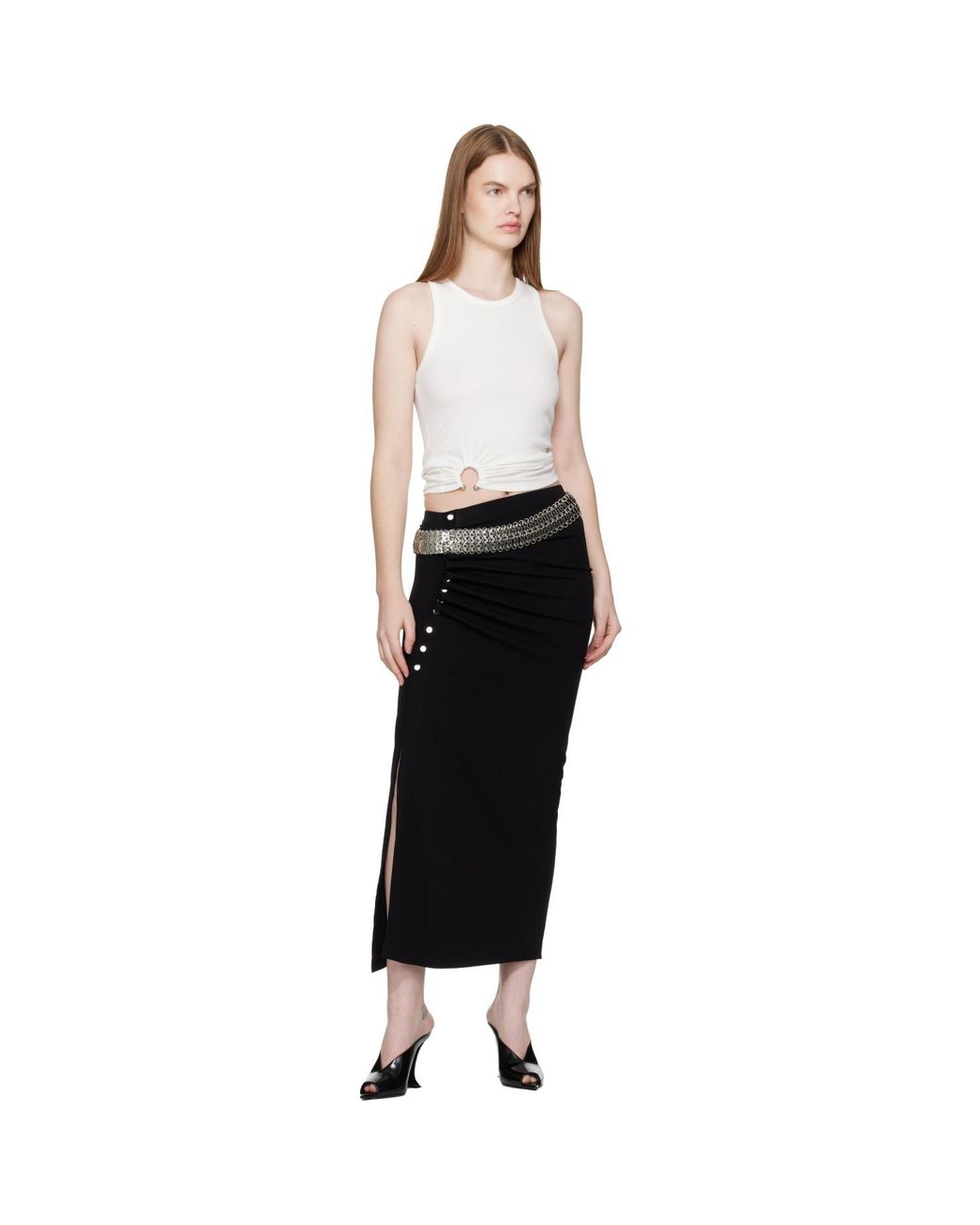 Rabanne Metallic Jewel Belt