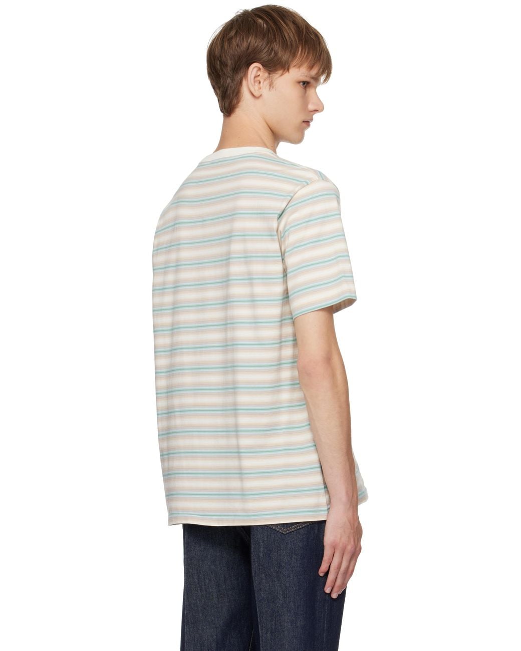 AURALEE オーラリーGRADIENT STRIPE JERSEY TEE AURALEE(オーラリー) GRADIENT STRIPE JERSEY TEE A26ST02GJ
