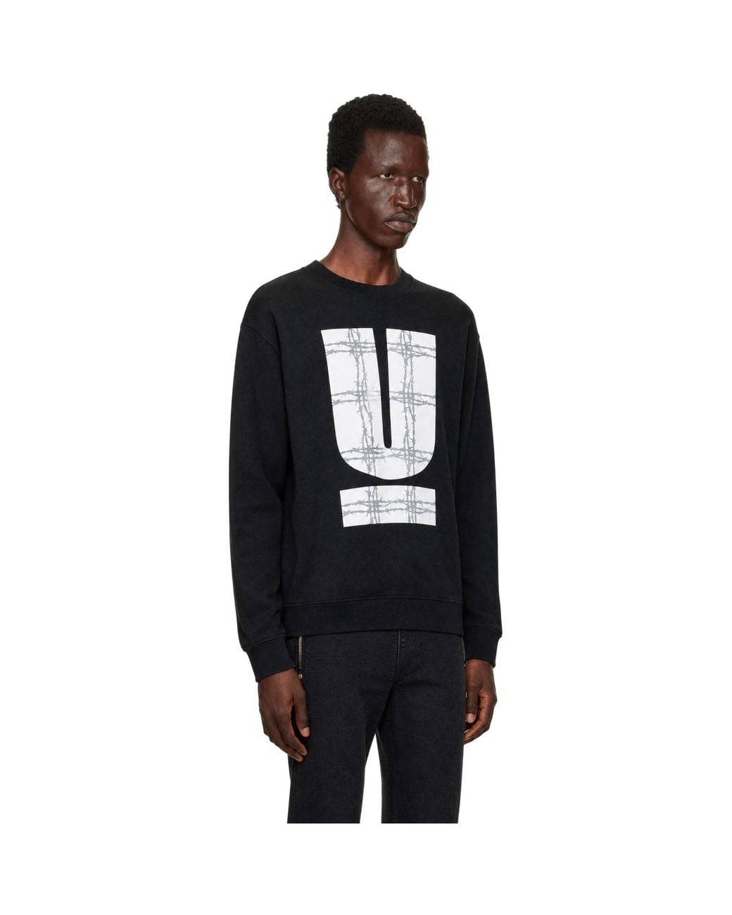 Undercover Black Uc2F4892-3 Sweatshirt for men