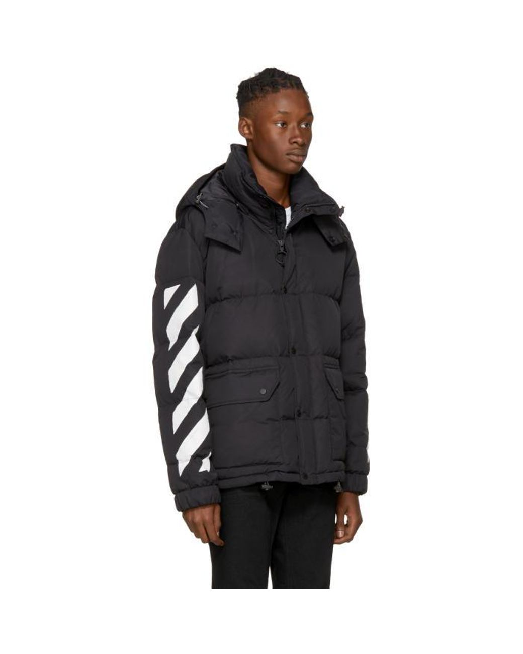 Off white diagonal best sale jacket