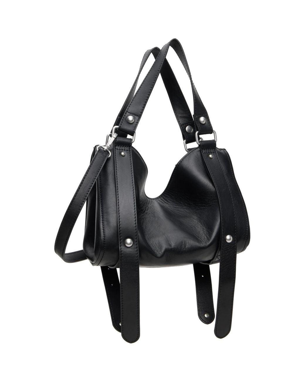DIESEL Black D-One Small Top-Handle Bag
