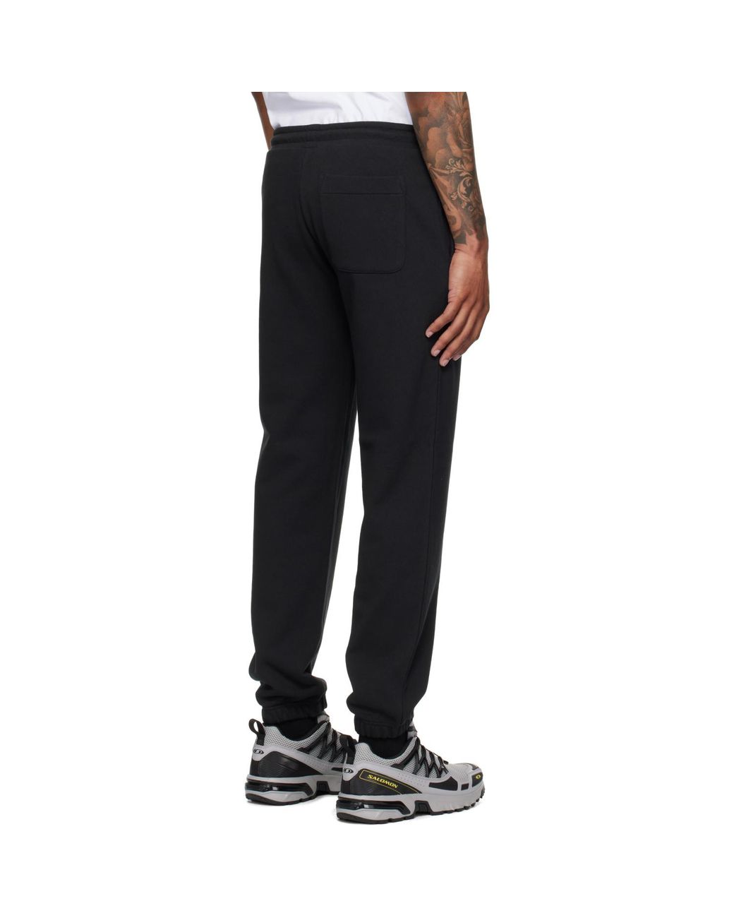 Moncler Black Archivio Creativo Sweatpants for men