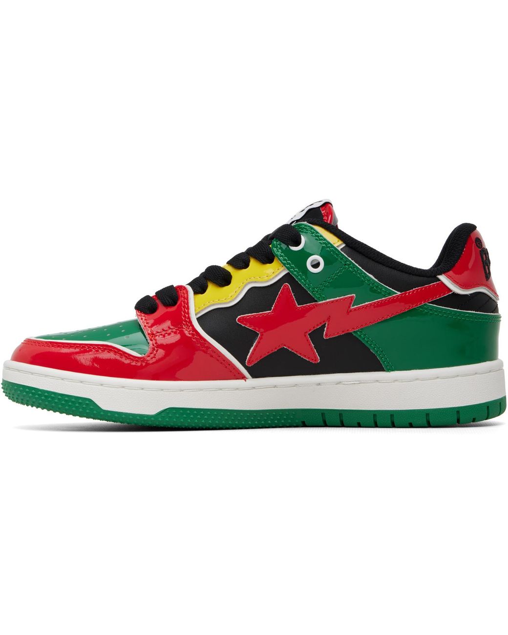 A Bathing Ape Gray Sk8 Sta #2 Sneakers for men