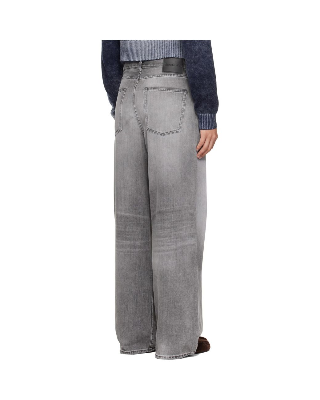 Jean 1981 Gris Acne pour homme en coloris Gray
