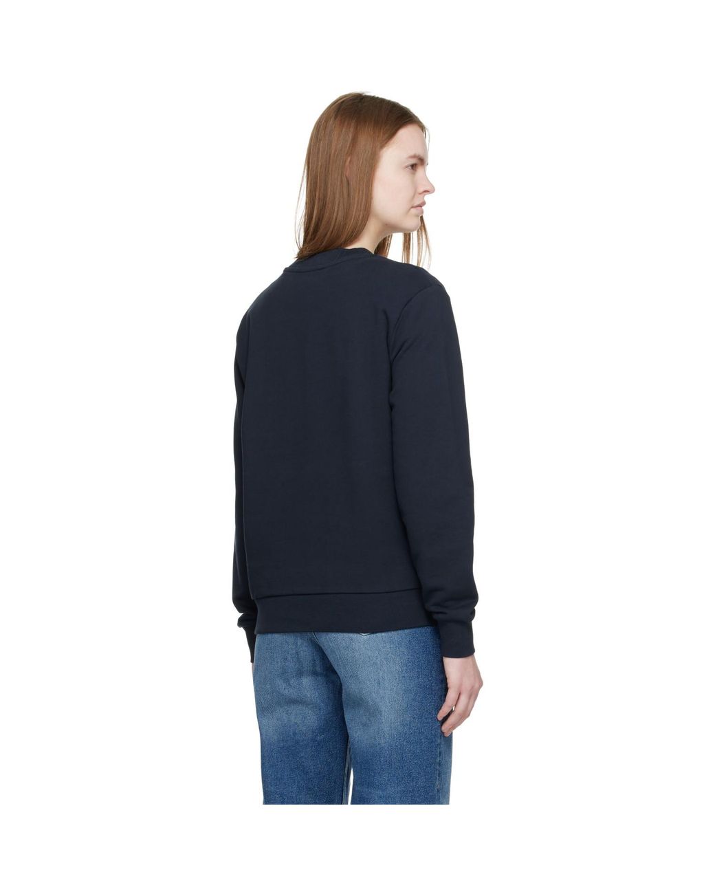 A.P.C. Black Standard Grand 'vpc' Sweatshirt