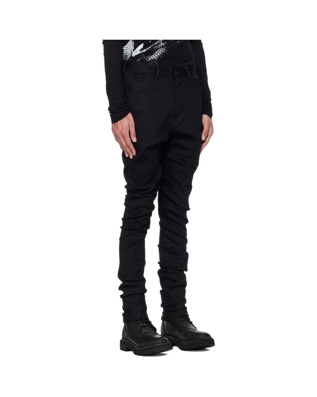 パンツ JULIUS 927PAM9 Gazelle Skinny Pants 26ss Julius Gazelle Skinny Jeans in Black for Men | Lyst