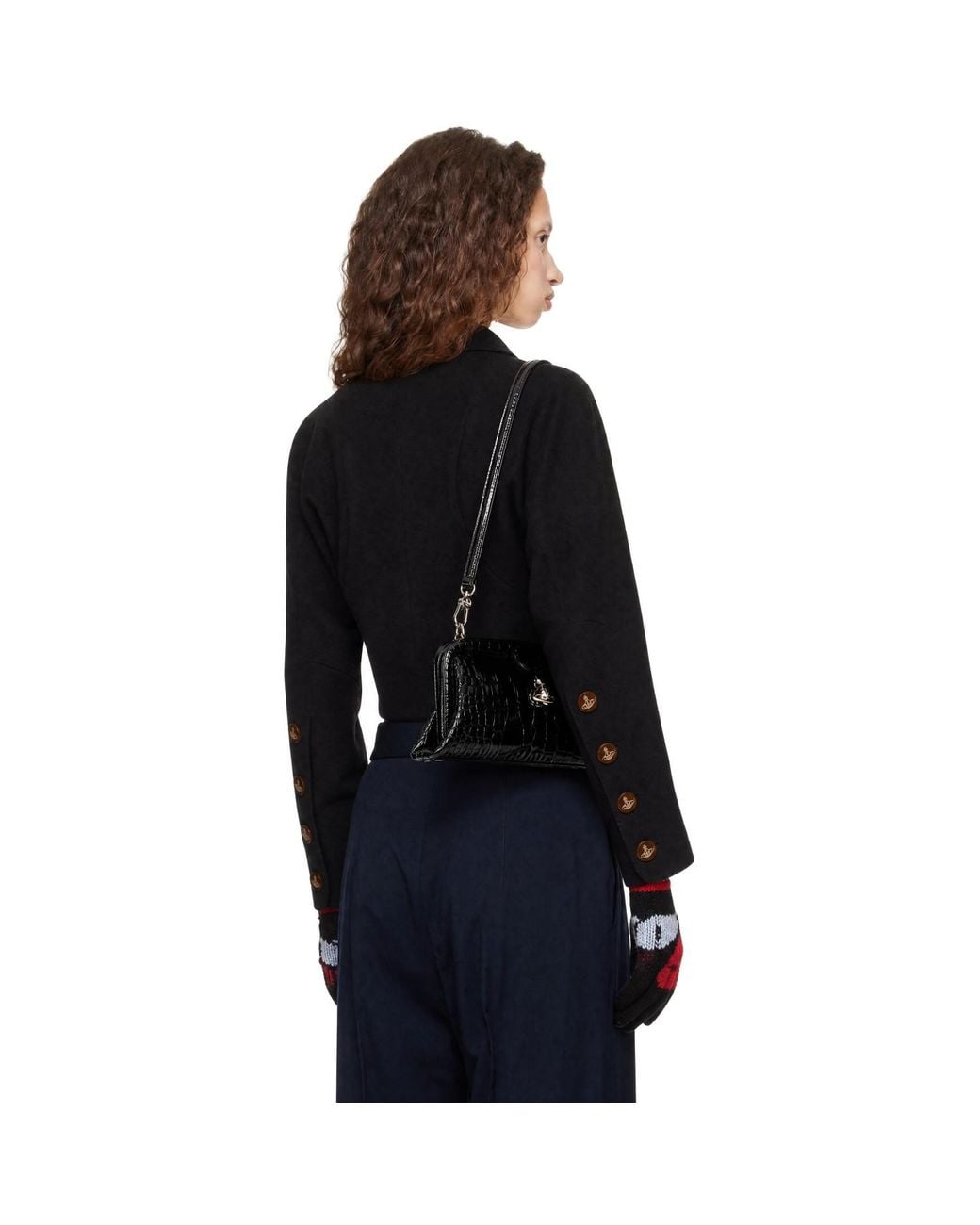Vivienne Westwood Black Pourpoint Jacket