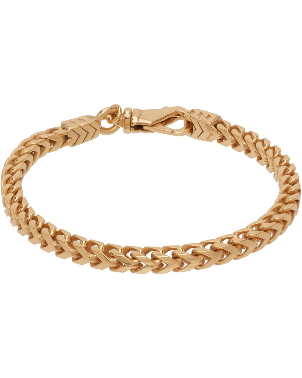 Emanuele Bicocchi Metallic Box Chain Bracelet for men