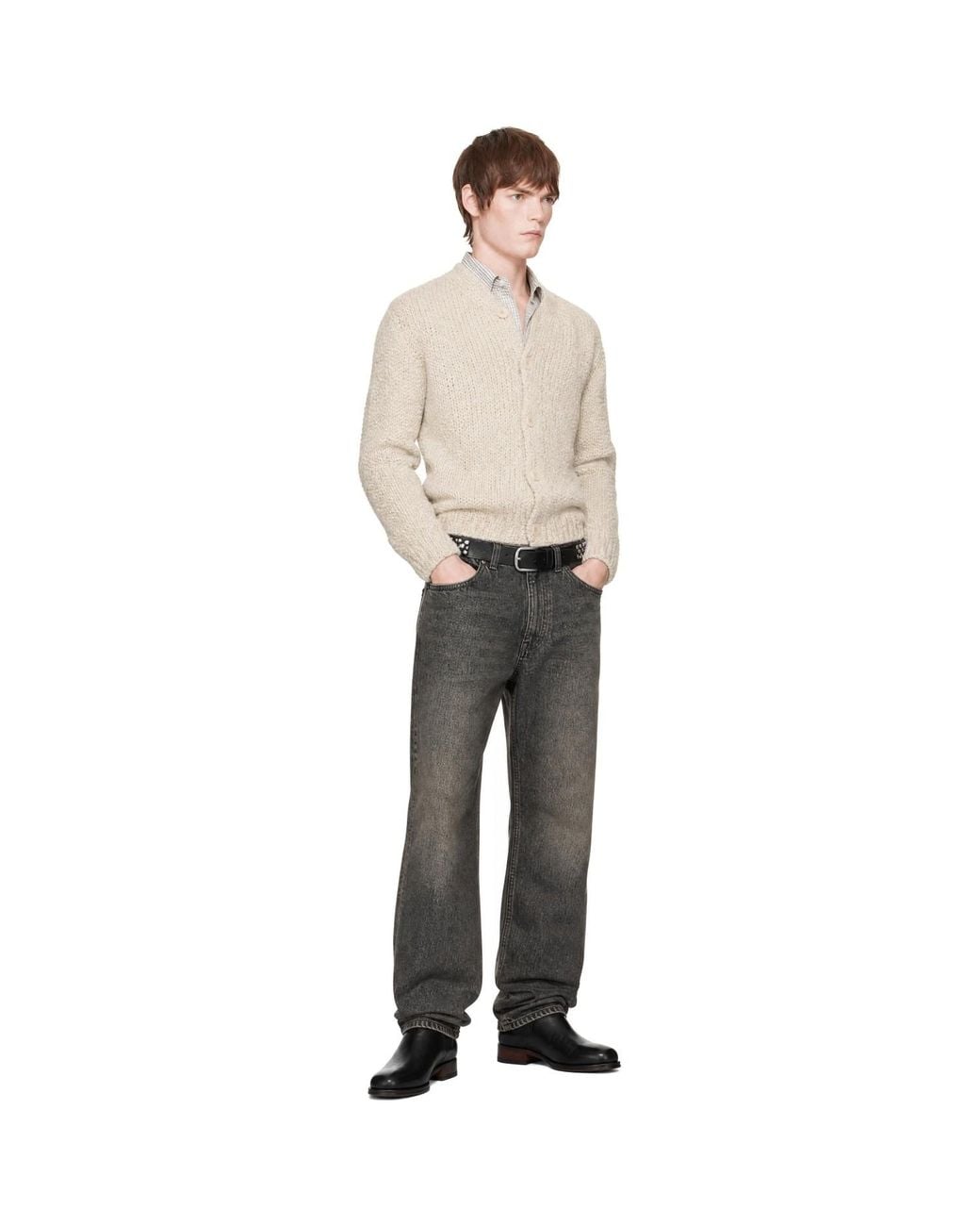 sunflower Natural Off- John Cardigan for men