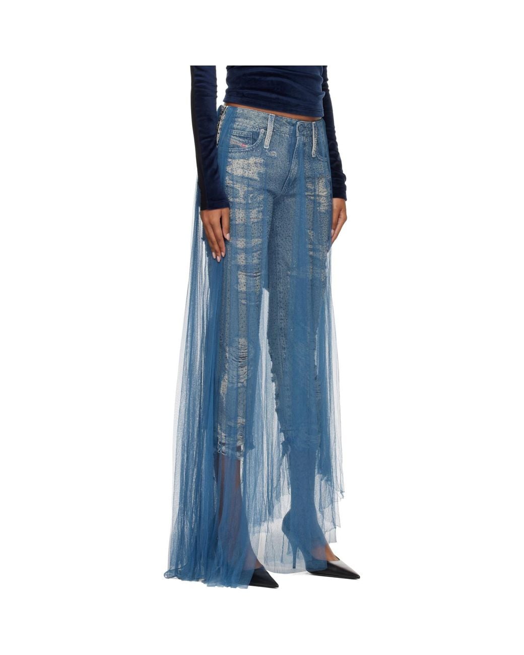DIESEL Blue D-Aisi Regular Jeans