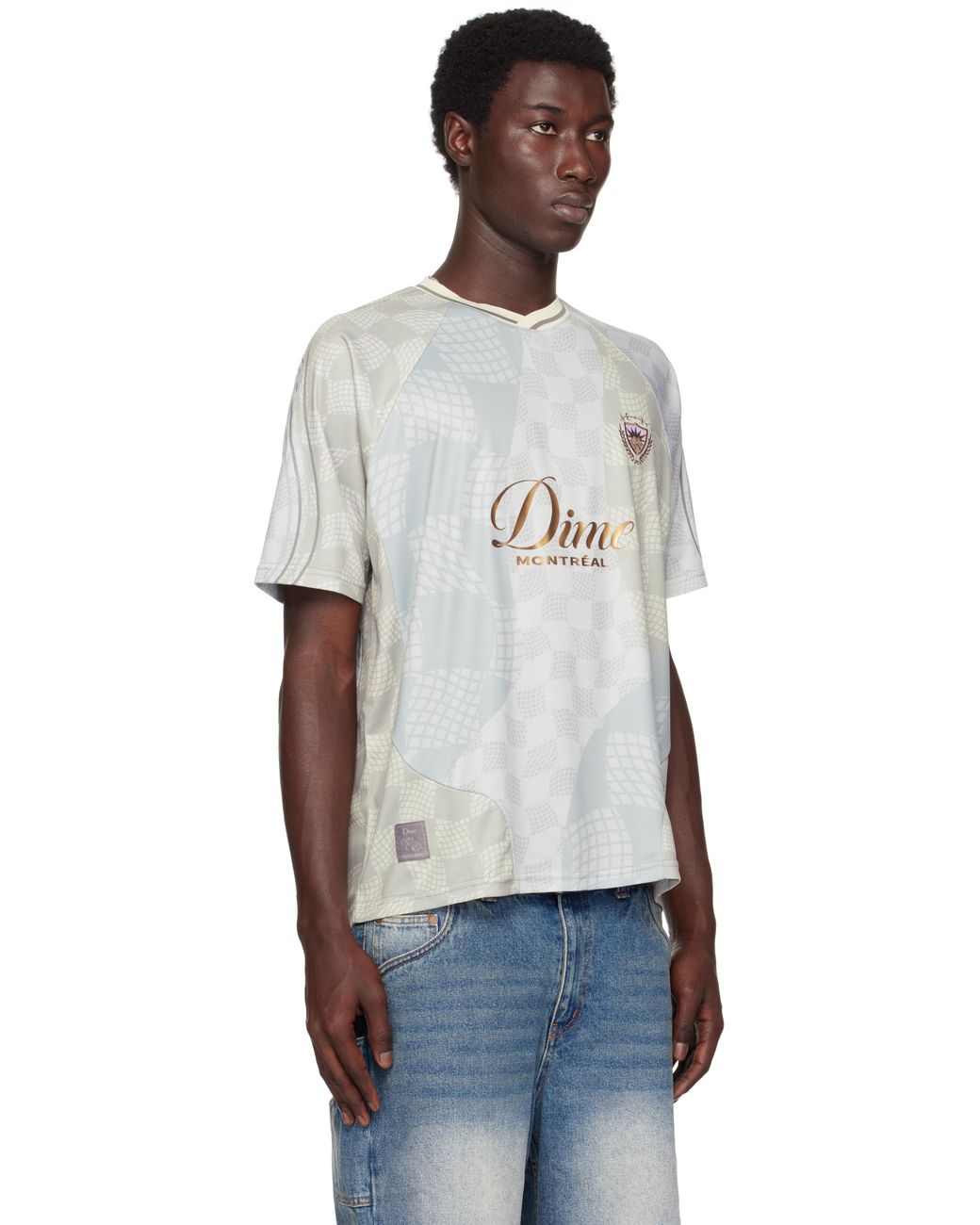 off white checkered jersey