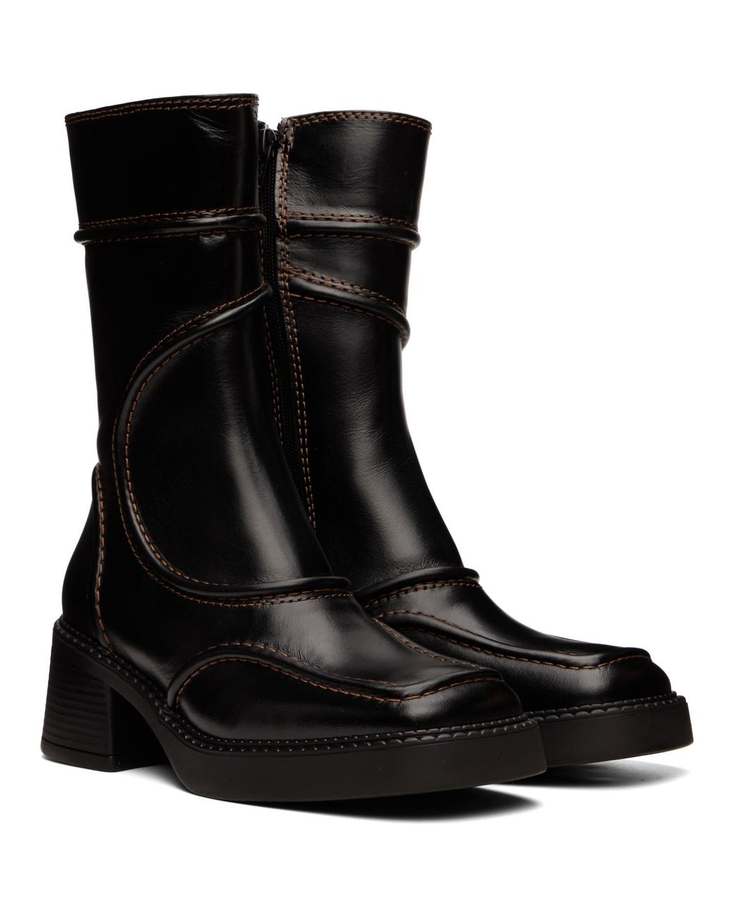 Miista Black Malene Boots