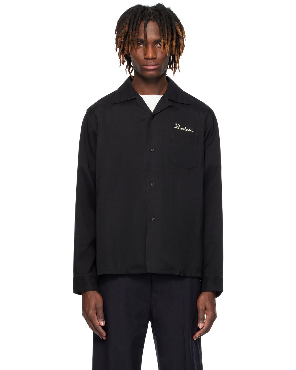 visvim WILDCATTER SHIRT L/S BLACK 2