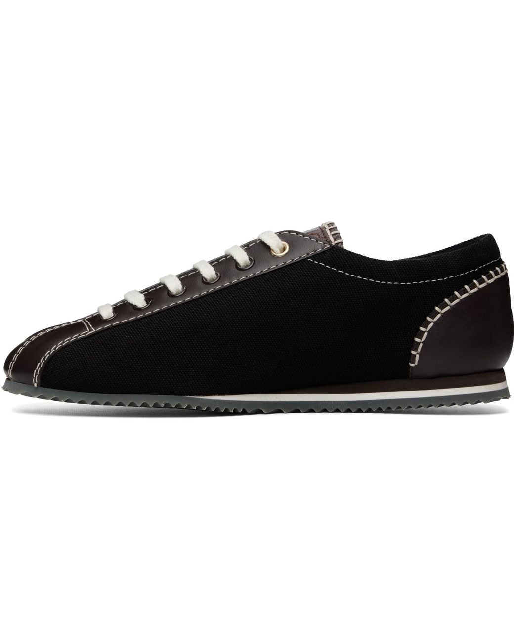Wales Bonner Black Paris Sneakers