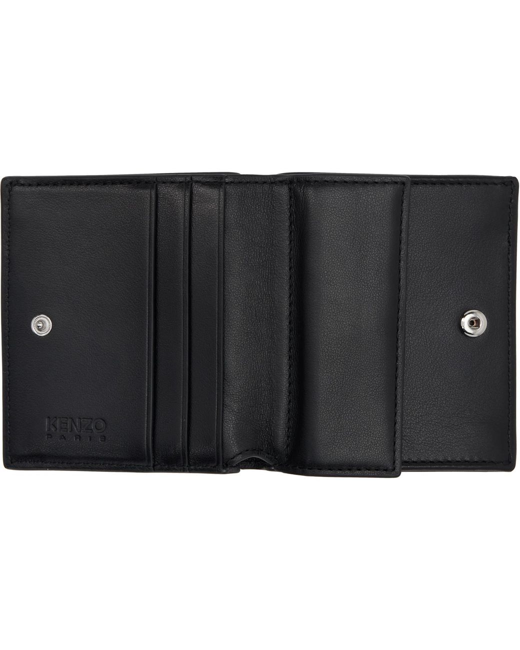KENZO Paris Wild Tiger' Mini Fold Wallet in Metallic for Men | Lyst