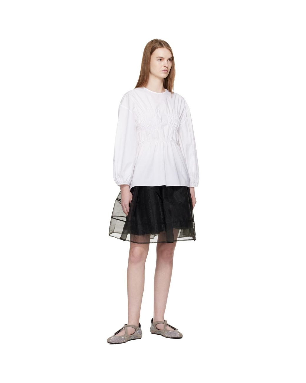CECILIE BAHNSEN Black Cbcayla Miniskirt