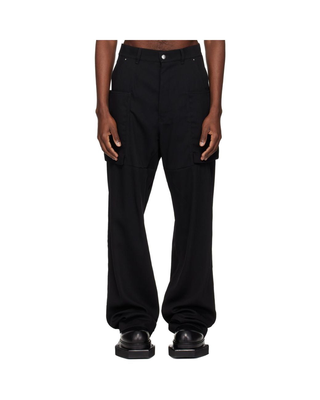 Rick Owens Black Temple Stefan Jeans for men