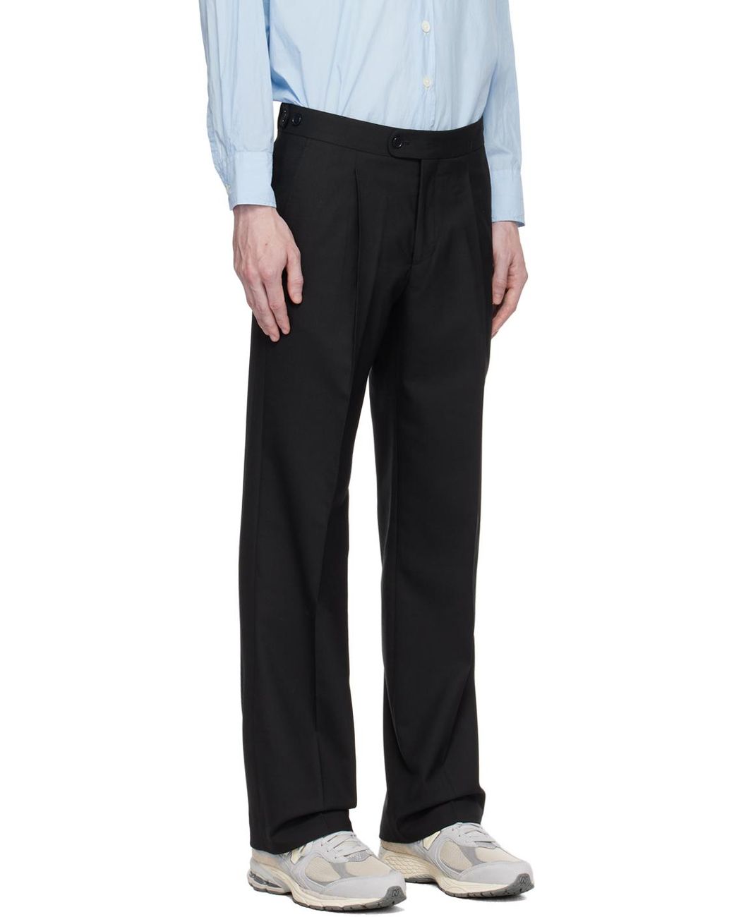 Sunflower Max trousers スラックス sunflower Max Trousers in Black