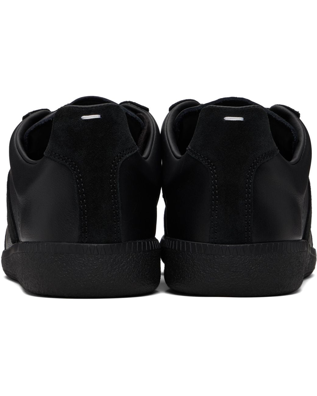 Maison Margiela Black Replica Sneakers for men