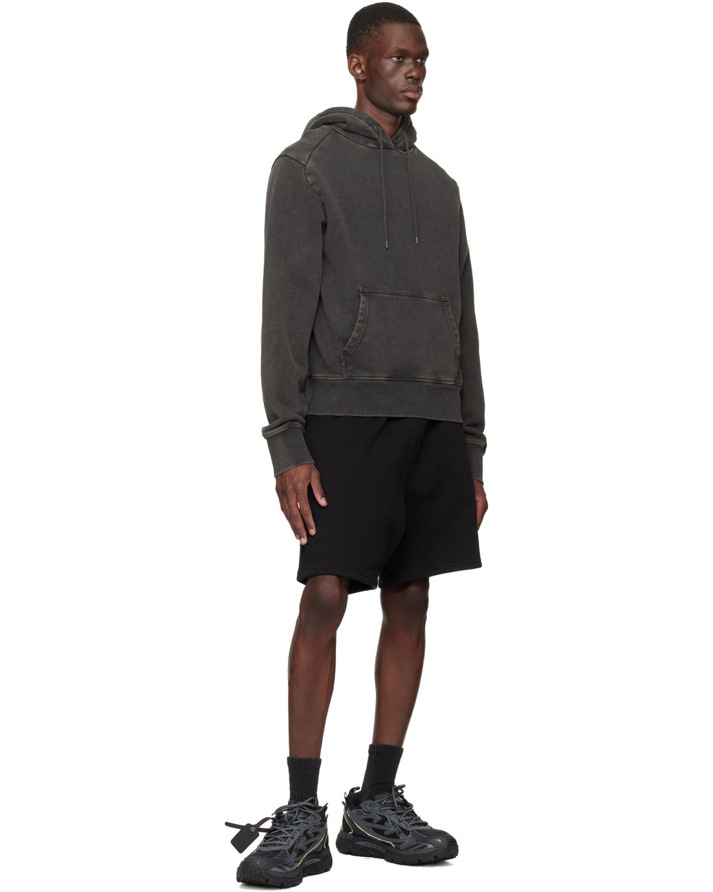 Off-White c/o Virgil Abloh Black 'Be Right Back' Sneakers for men