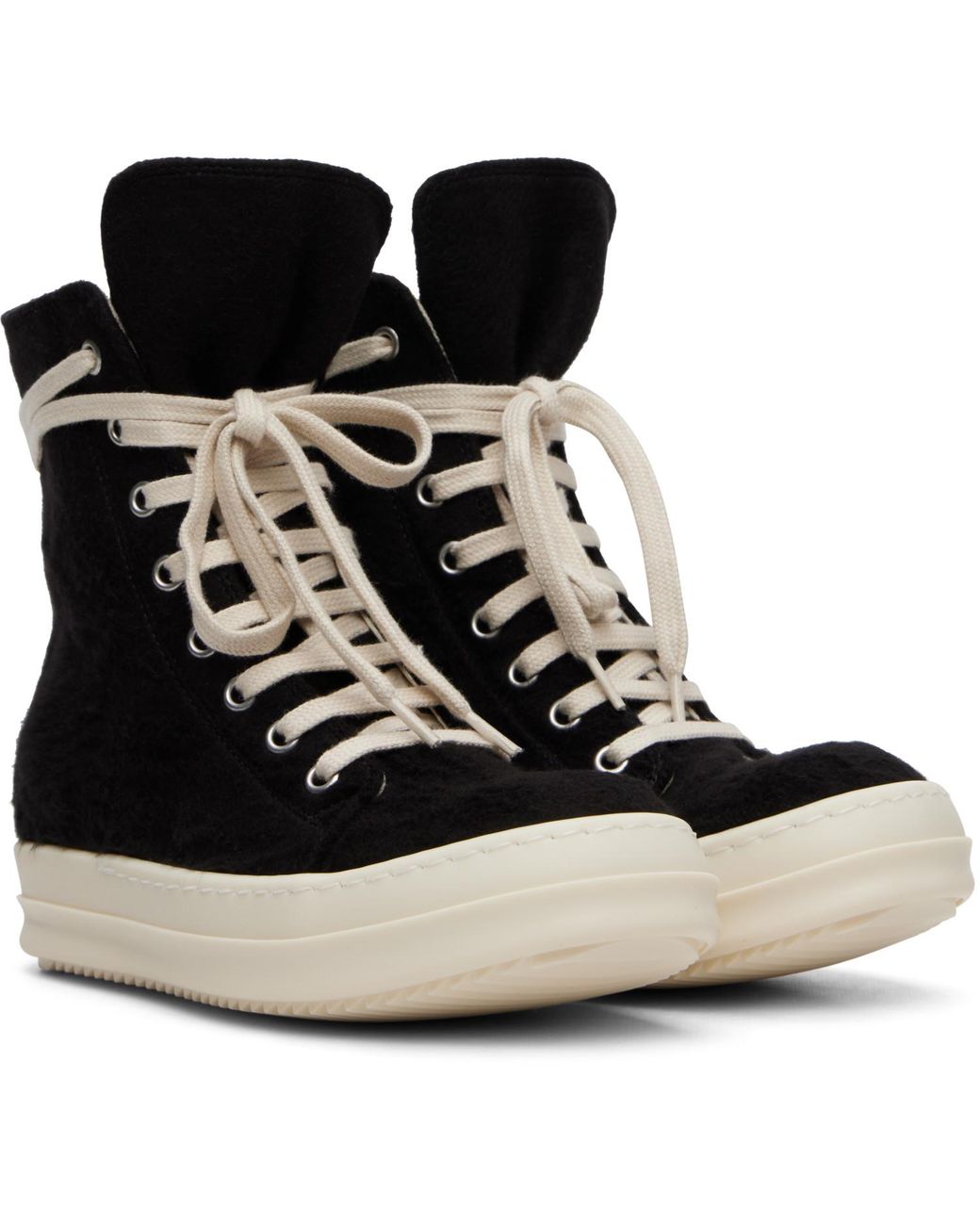 Rick Owens Black Tower Sneaks Sneakers