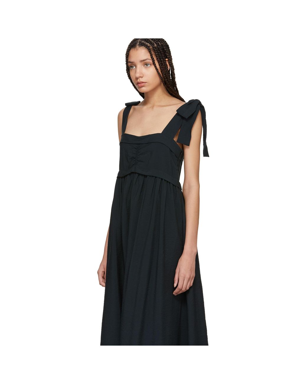 See By Chloé Black Tie Shoulder Dress | Lyst