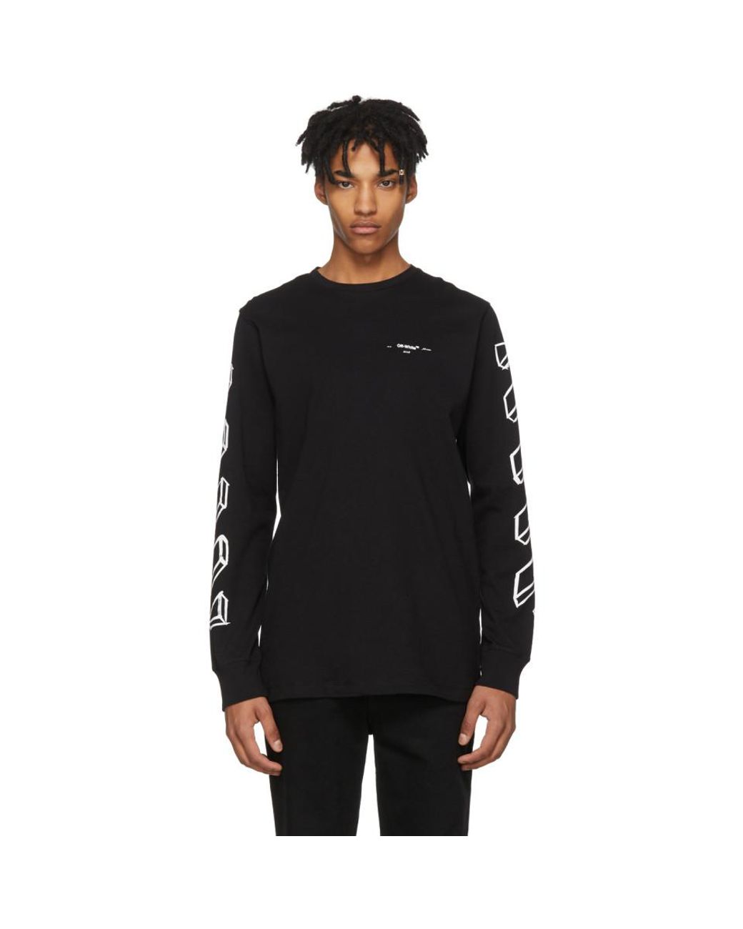 Black diagonal best sale marker arrows sweatshirt