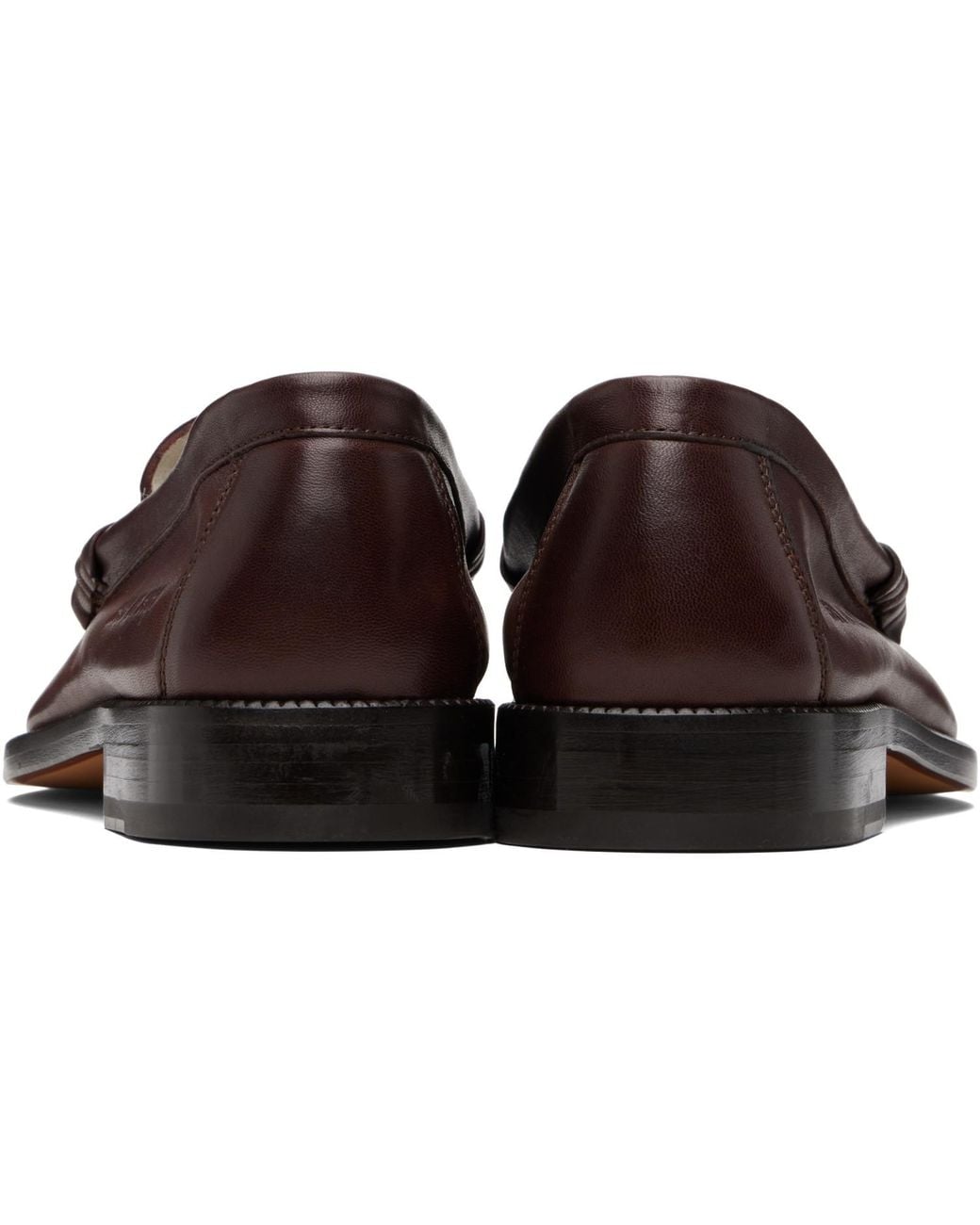 Common Projects Brown Leather Loafers for men