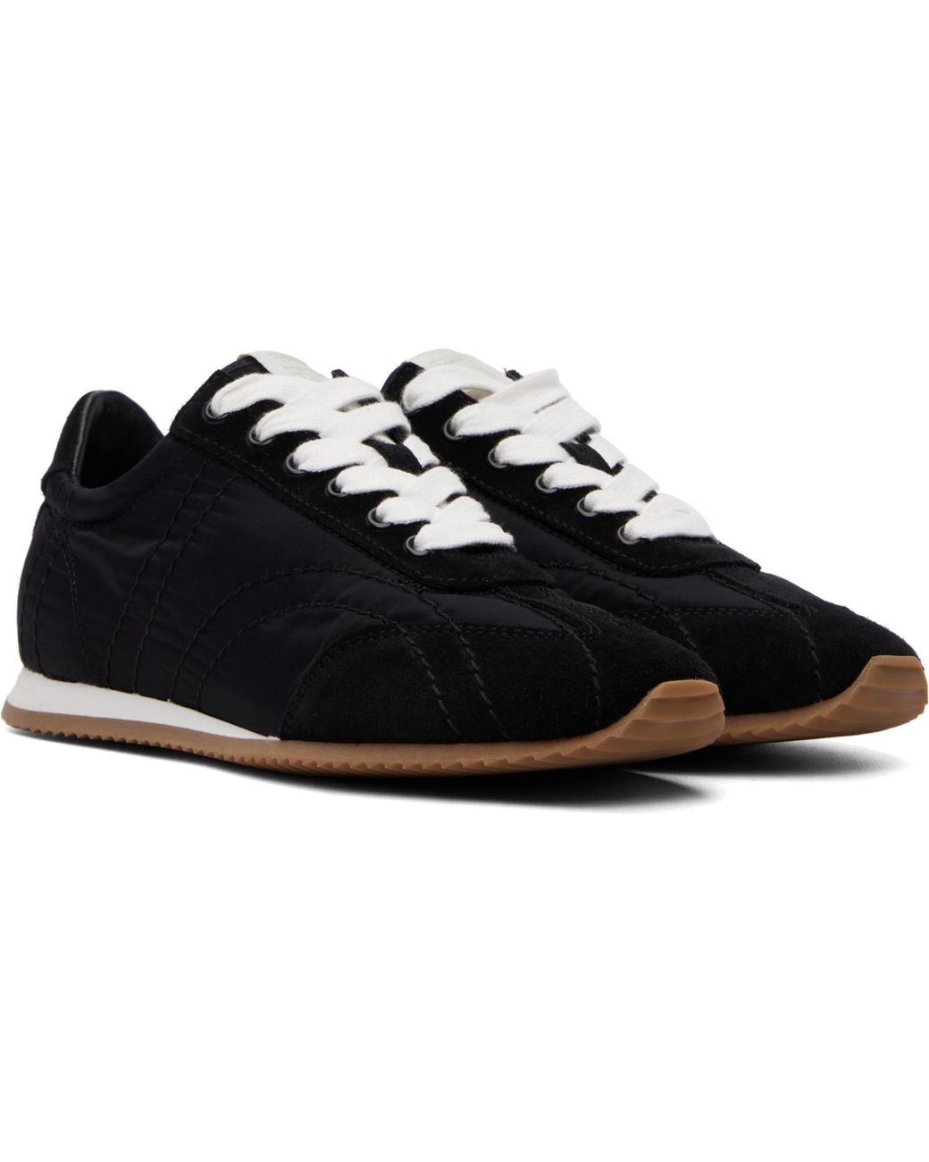 Totême Black Flex Sneakers