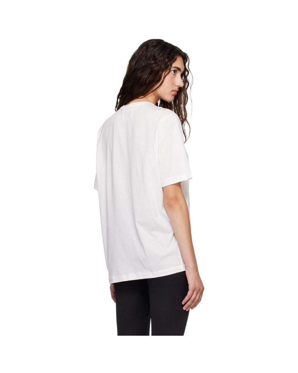 Frankie Shop White Harper Soft Organic T-Shirt